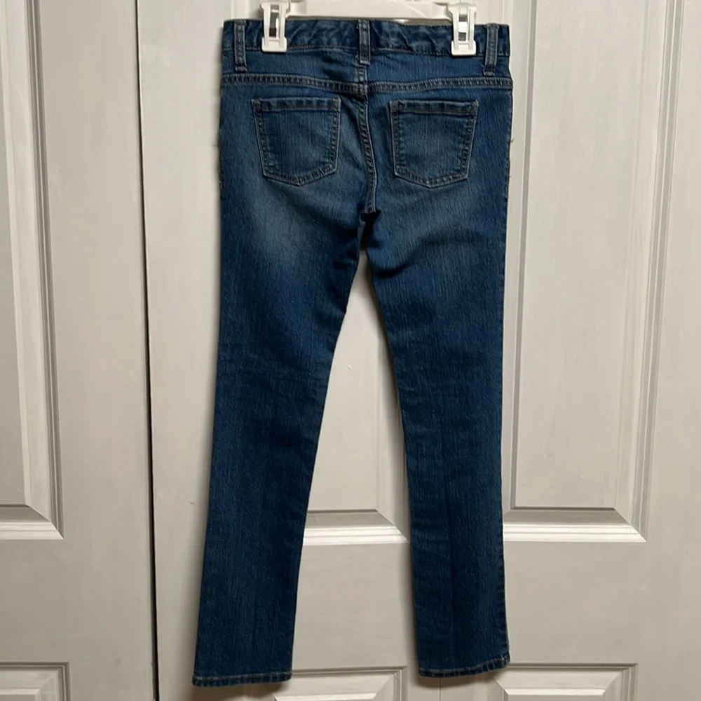 Old Navy Blue Denim 5 Pocket Skinny Childs Jeans Size 8